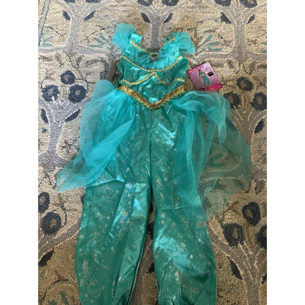 New Disney Princess Aladdin Jasmine Costume Girls M (7-8) Halloween